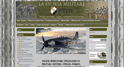 Desktop Screenshot of lastoriamilitare.com